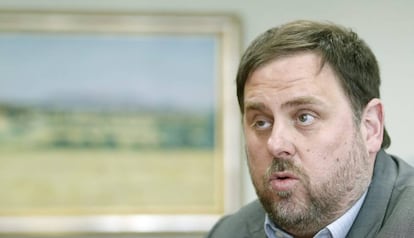 El vicepresident del Govern i conseller d&#039;Economia, Oriol Junqueras.