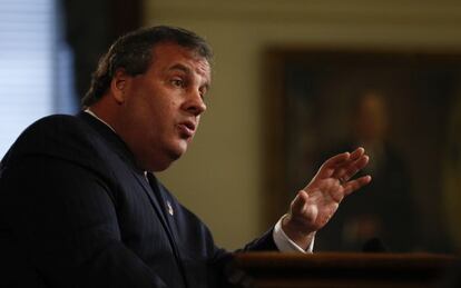 O governador republicano de Nova Jersey, Chris Christie.