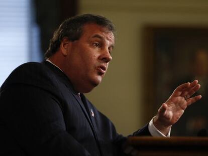 O governador republicano de Nova Jersey, Chris Christie.