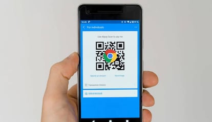 Códigos QR de Chrome.