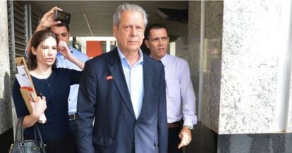 O ex-ministro Jos&eacute; Dirceu.