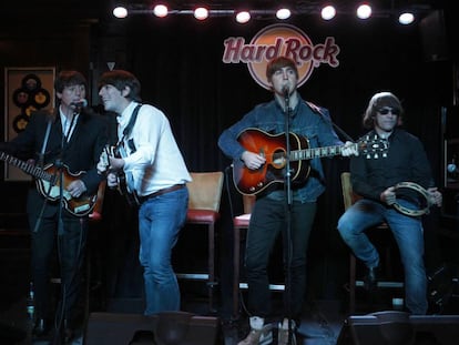 Concierto del grupo inglés The Bootleg Beatles, banda tributo a The Beatles, en Madrid.