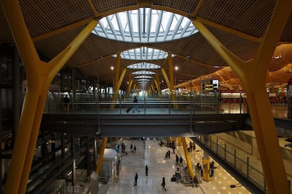 Terminal 4 del aeropuerto de Madrid.