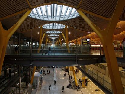 Terminal 4 del aeropuerto de Madrid.