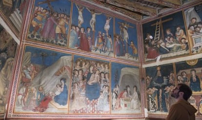 Capilla de Sant Miquel del monasterio de Pebralbes, en Barcelona. 