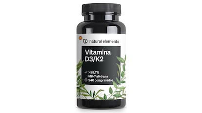 ¿Cómo aumentar la vitamina D? Con una serie de cápsulas como las de la imagen con 240 comprimidos.