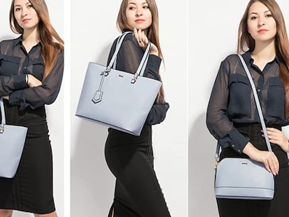 El conjunto de bolsos tres en uno que arrasa en Amazon en 20 colores