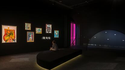 Una de las salas de la exposición 'Picasso: Sin Título', en La Casa Encendida.