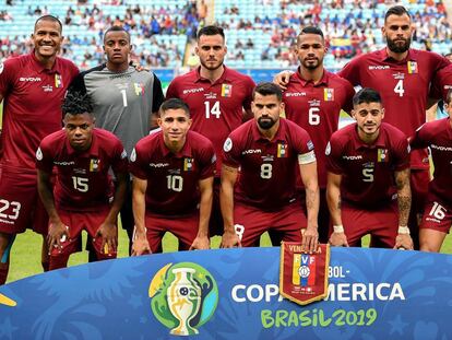 Seleção venezuelana estreou contra o Peru na Copa América.