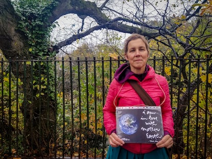 Almudena Garrido, este sábado en Glasgow.