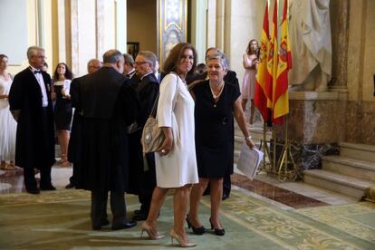 Botella, ayer en el acto de apertura del a&ntilde;o judicial.