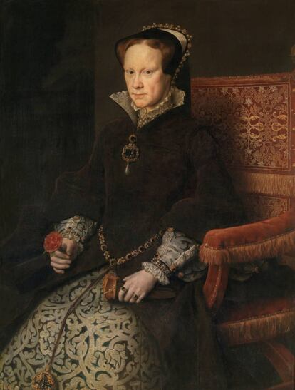 ‘María Tudor, reina de Inglaterra’, de Antonio Moro (1554).