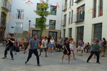 Las clases de baile de Tapinería.