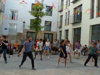 Las clases de baile de Tapinería.