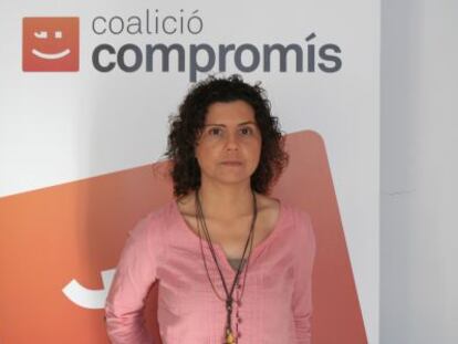 Isabel Martín, candidata en las primarias de Compromís para las elecciones europeas.