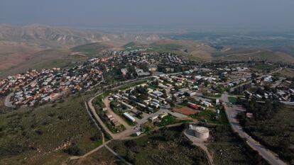 Asentamiento judío de Maale Afraim en el valle del Jordán, en Cisjordania.