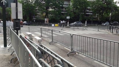 El Boulevard d'Auteuil, en los exteriores de Roland Garros.