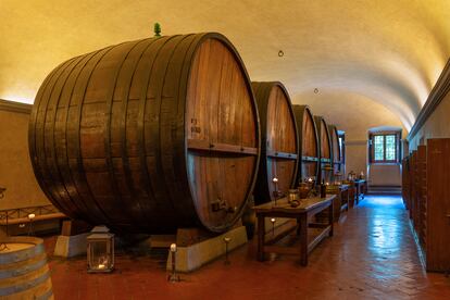 Bodega del hotel Tenuta Di Artimino.