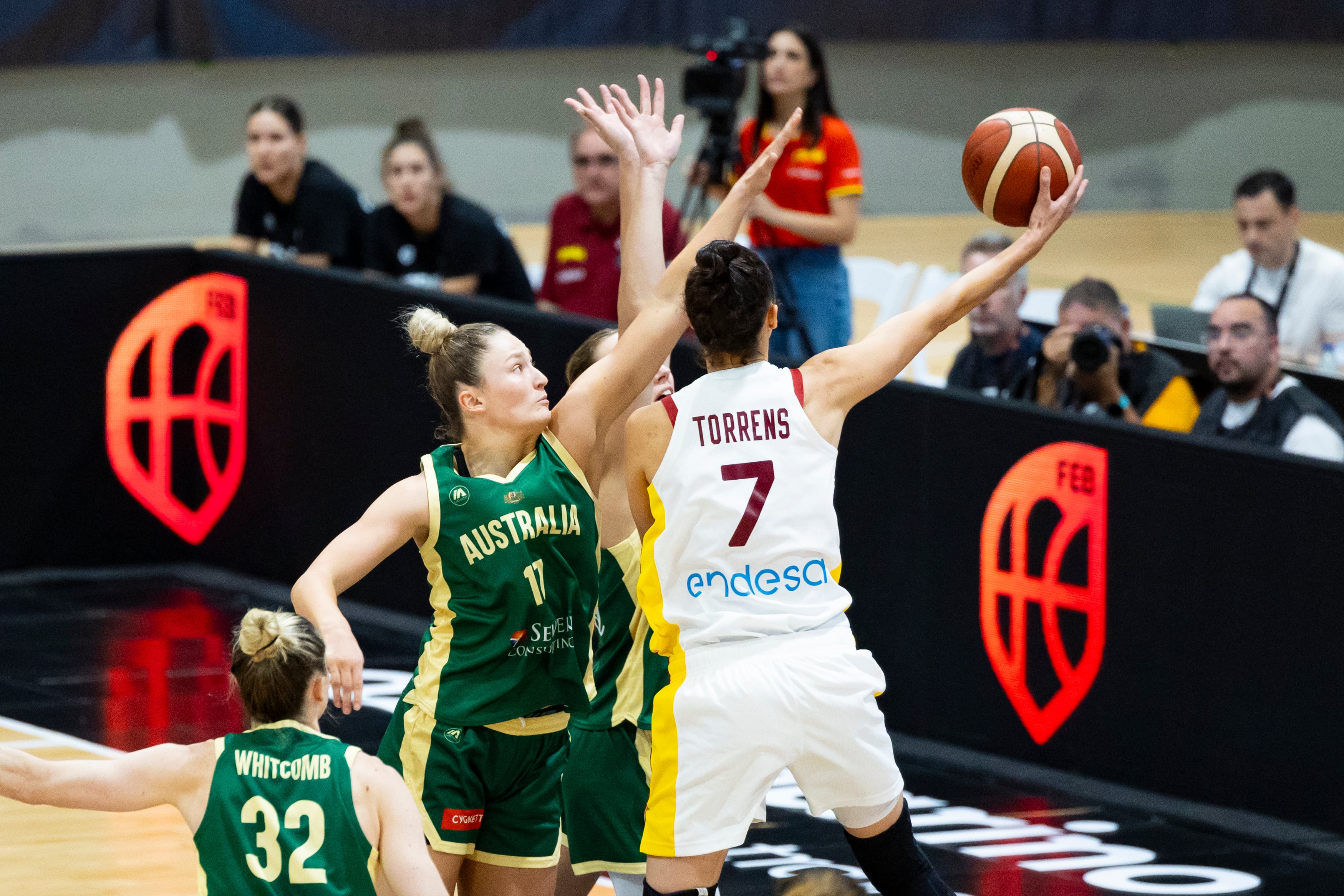 Alba Torrens entra a canasta.