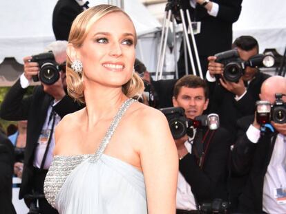 Diane Kruger, en Cannes.