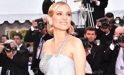 Diane Kruger, en Cannes.