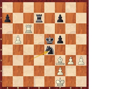 Posición tras 43 …Ce4