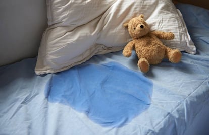 Cama mojada.