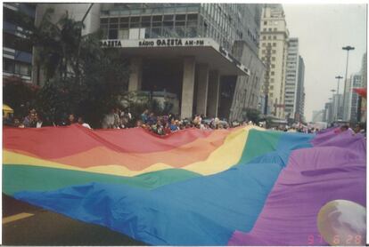 A marcha que saiu da Avenida Paulista reuniu cerca de 2.000 pessoas.