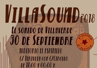 Cartel del VillaSound.