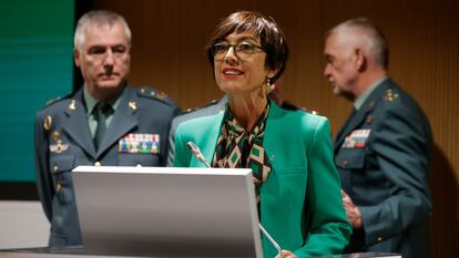 La ya exdirectora general de la Guardia Civil María Gámez, este miércoles.