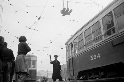 Tramway, Séoul, 1957.