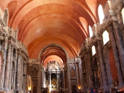 Iglesia de São Domingos, en el barrio de la Baixa.