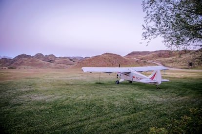 La avioneta en la que volaba Douglas Tompkins.