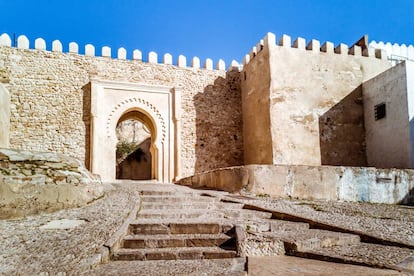 Bab el Kasbah, la principal puerta de acceso a la casba.