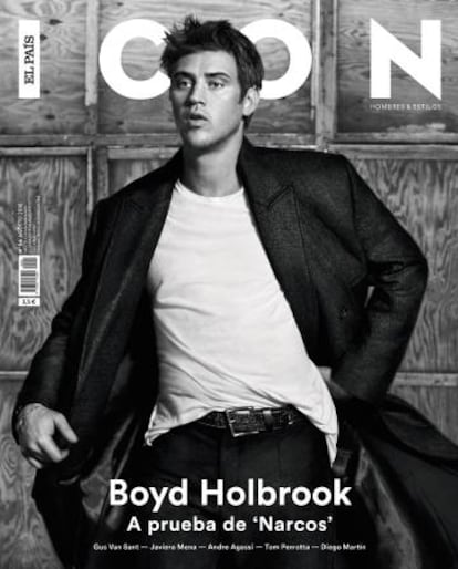 Boyd Holbrook, fotografiado en exclusiva para ICON en Nueva York.