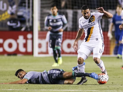 Partido que enfrentó a Santos y LA Galaxy