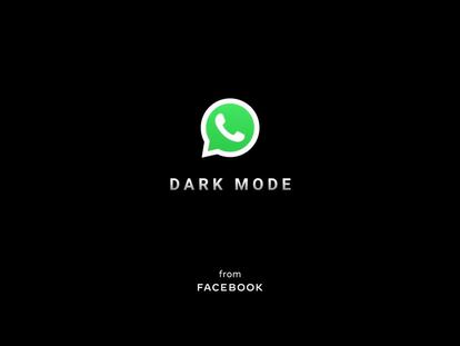 Whatsapp ya ofrece el modo oscuro a todos sus usuarios