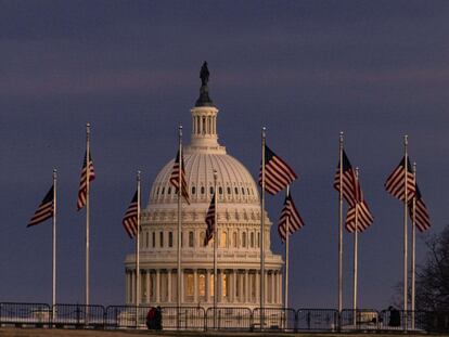 El Capitolio de los Estados Unidos, en Washington, el pasado sábado.