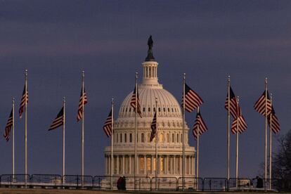 El Capitolio de los Estados Unidos, en Washington, el pasado sábado.