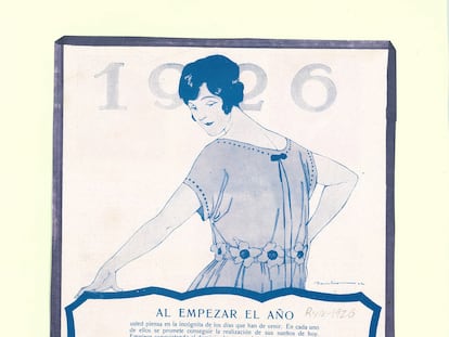 Anuncio de Agua de Azahar de 1926. / AGUA DE AZAHAR LUCA DE TENA