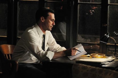 Jon Hamm, en su papel de Don Draper en 'Mad men'