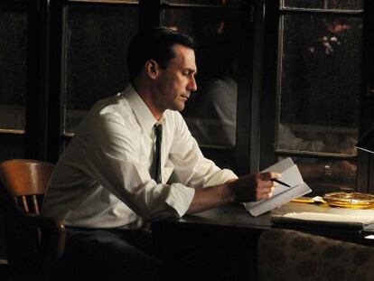 Jon Hamm, en su papel de Don Draper en 'Mad men'