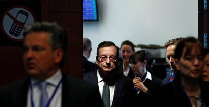 Mario Draghi, presidente del BCE.