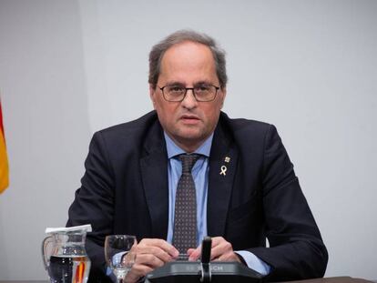 El presidente de la Generalitat, Quim Torra.