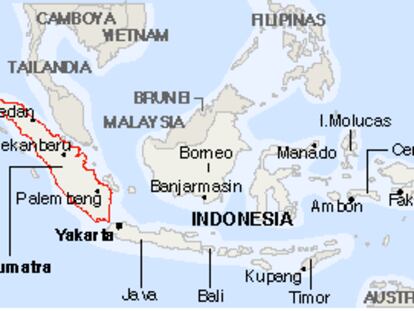Isla de Sumatra, Indonesia