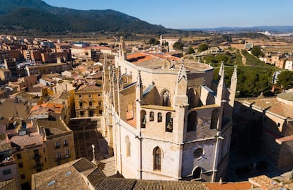 La iglesia de Santa María, en Montblanc (Tarragona).