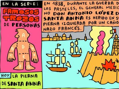 Famosos trozos de personas