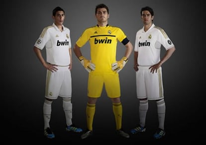 Di María, Casillas y Kaká presentan su nueva equipación