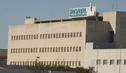 Fachada del Hospital de Vinarós.
