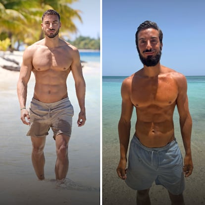 Borja González, antes y después de su paso por 'Supervivientes 2025'.